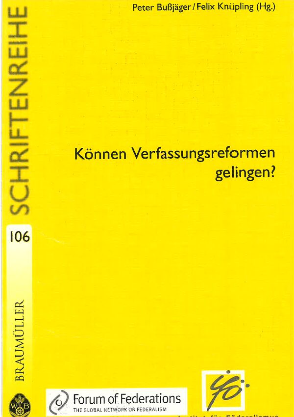 Können Verfassungsreformen gelingen?