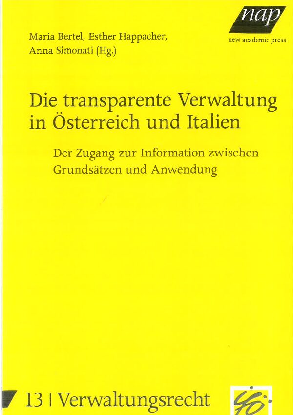 Die transparente Verwaltung in Österreich und Italien.